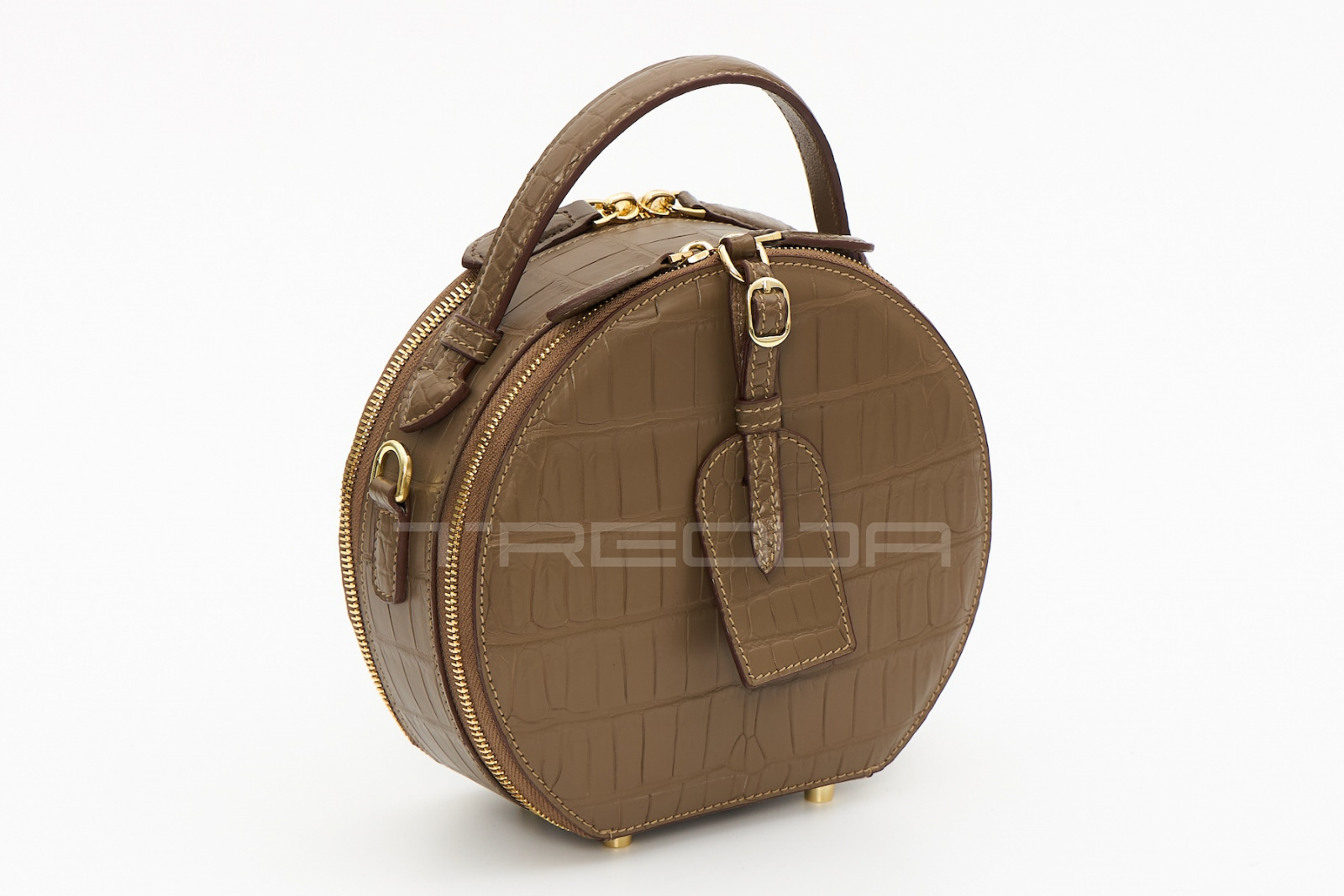 Сумка из кожи крокодила