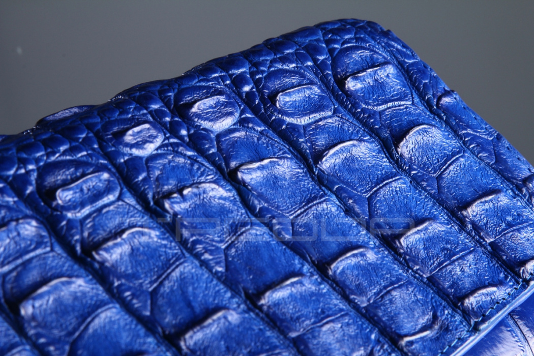 Кошелек женский из кожи крокодила