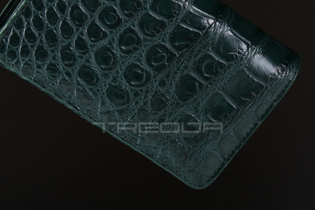 Кошелек из кожи крокодила