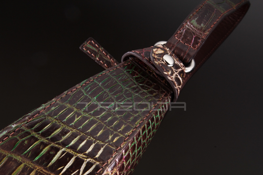 Сумка из кожи крокодила